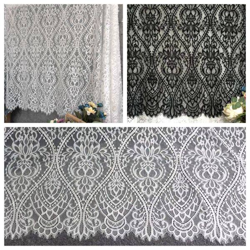 Home Textiles Importers In Usa - Tessuto Decorativo in Pizzo a Ciglia