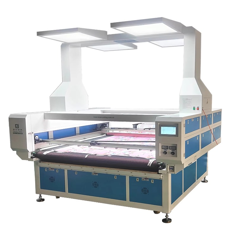 Home Textile Industry - Macchina da taglio laser a doppia