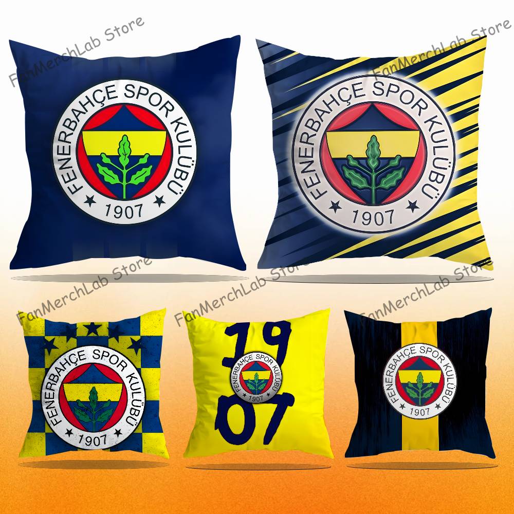 Home Textiles Turkey - Federa per cuscino Turkey F-FenerbahceS-E, tessuto