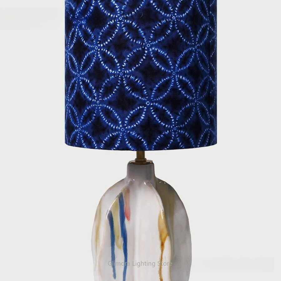 Lampada da tavolo in tessuto L - Home Textiles Importers In Usa recensione e prezzo