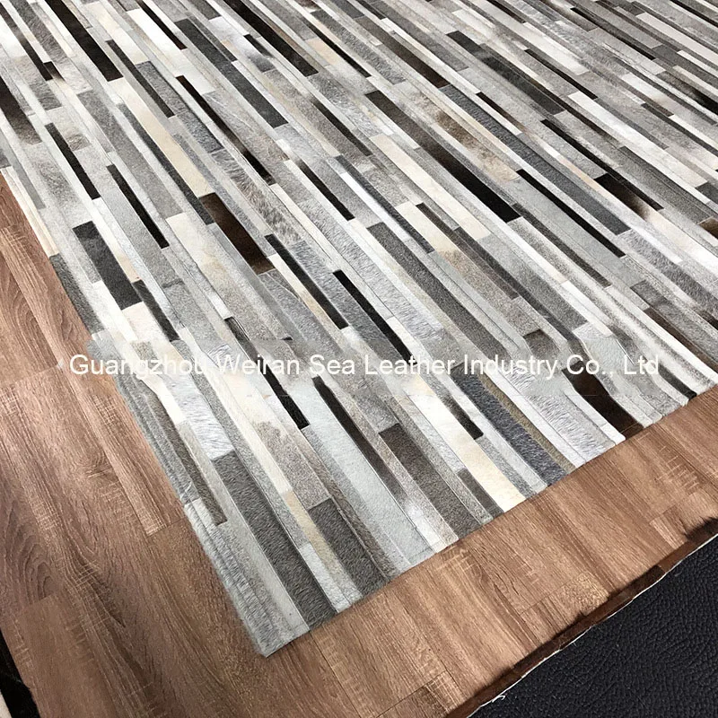 Tappeto grigio patchwork in pe - Home Textiles Importers In Usa recensione e prezzo