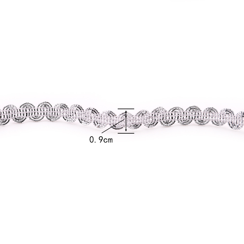 2 metri 0,9 cm oro argento ond - Home Lines Textiles recensione e prezzo