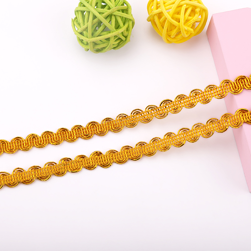 2 metri 0,9 cm oro argento ond - Home Lines Textiles recensione e prezzo
